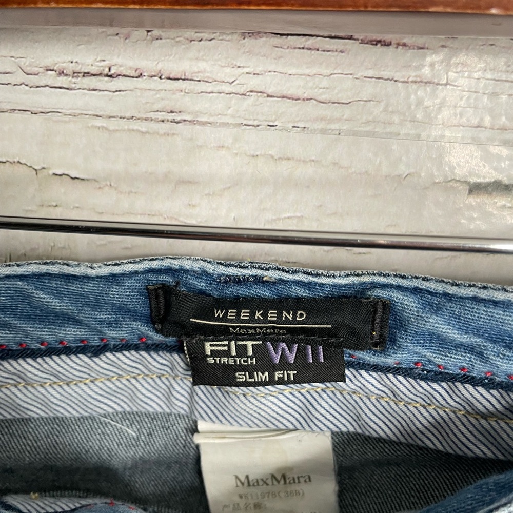 Weekend Maxmara W11 slim fit size 2 straight leg - Picture 10 of 12
